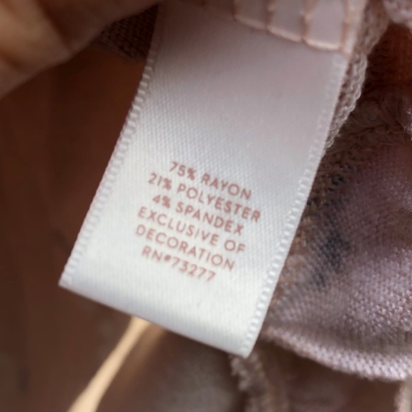 LC Lauren Conrad Pink Floral Top - Picture 7 of 10